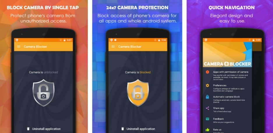 Best Camera Blocker App Android