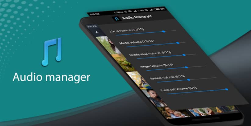 Audio Manager Vault App That Blinds Others