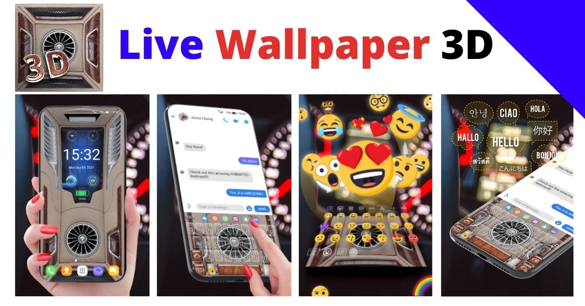 Best Live Wallpaper 3D Mobile Theme » App TN