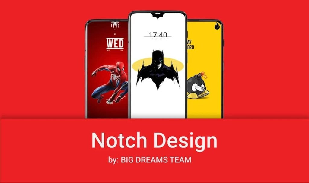 Mobile Phone Camera Notch Display