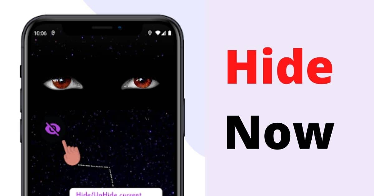 Hide Mobile Screen