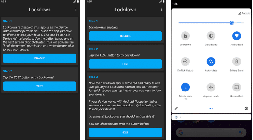Lockdown - Protect Your Device of Turn Off Fingerprint Unlock Android