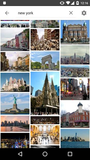 Image Search app android