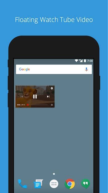 floating window android example