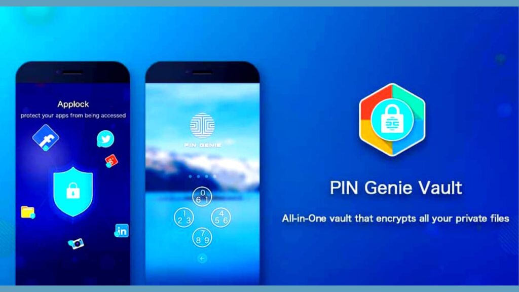 PIN Genie Vault- Applock, Hide Apps, Photo & Video