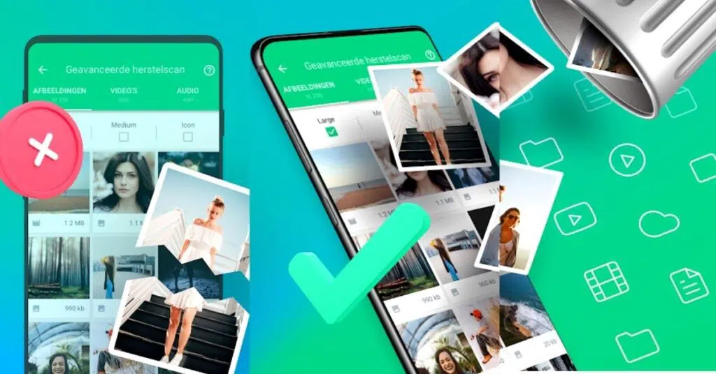 Recover Deleted Photos by Dumpster