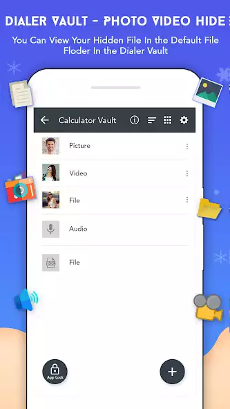 Dialer Valut Hide Pictures And Videos app 1