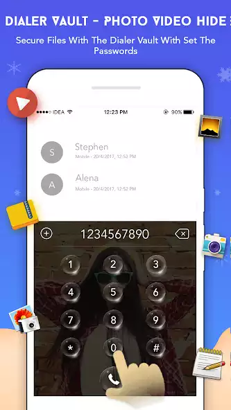 Dialer Valut Hide app