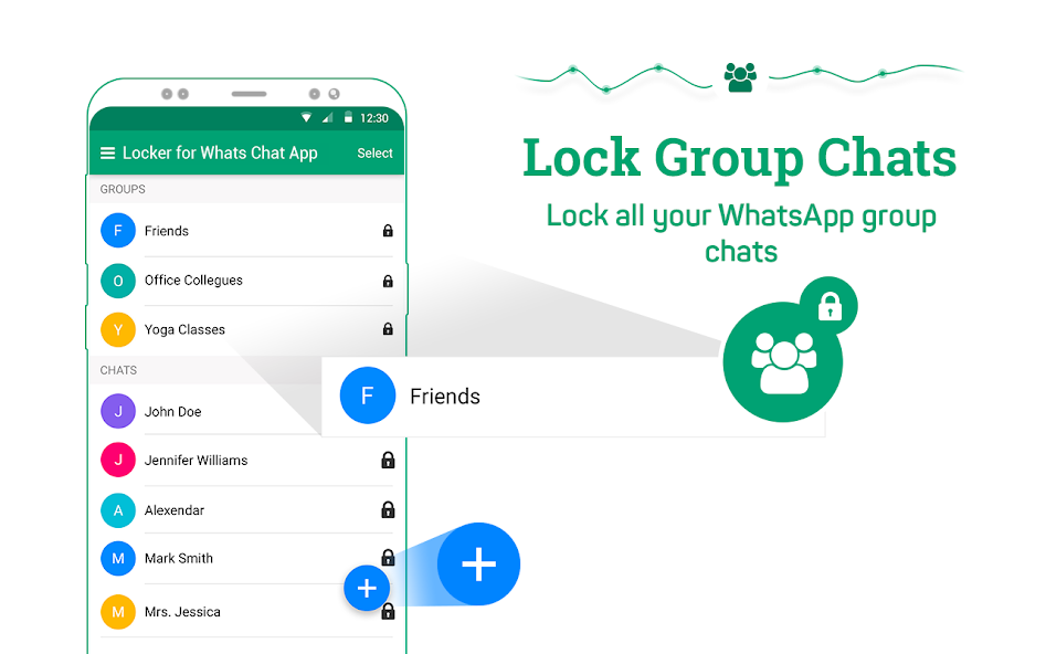 Android Locker for Whats Chat App