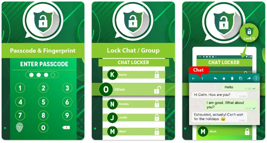 Chat Locker Secure your Chat