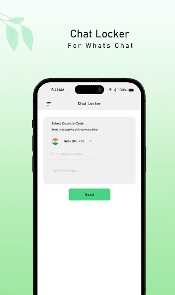 Chat locker App For Android