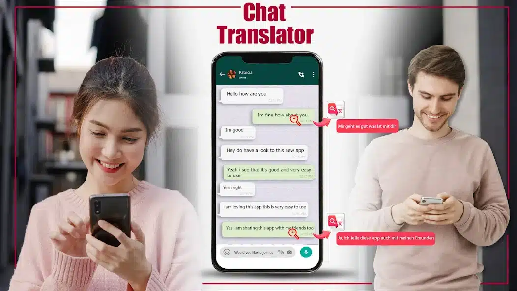 Chat Translator for Whatsapp App