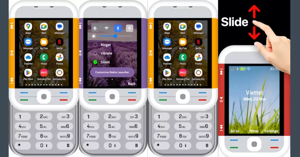 Nokia Slide Up Launcher