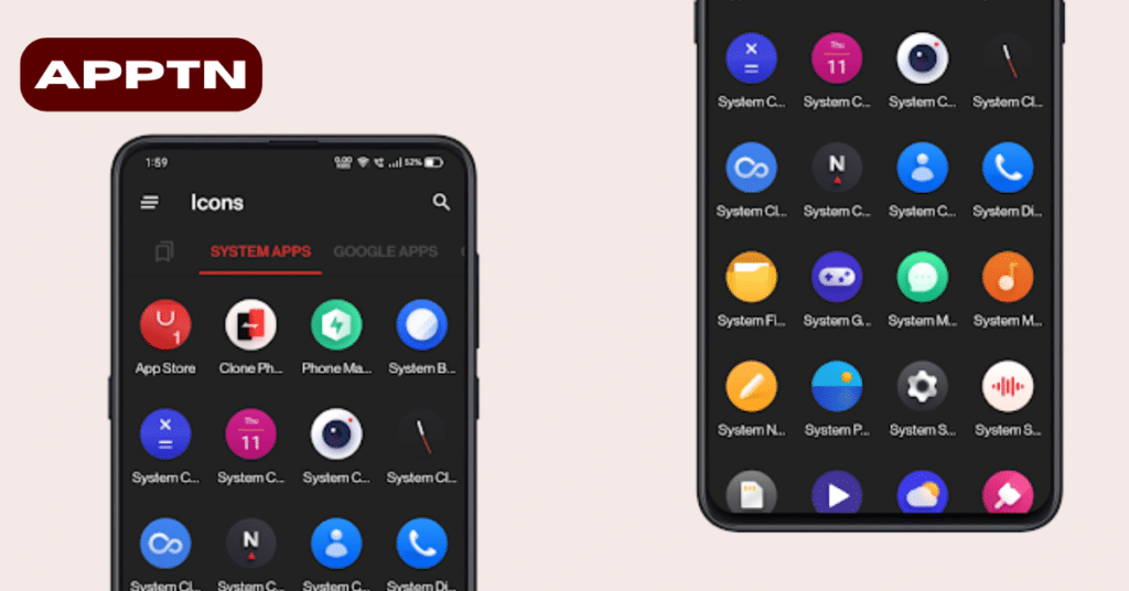 OxygenOS 12 Round New Icon Pack