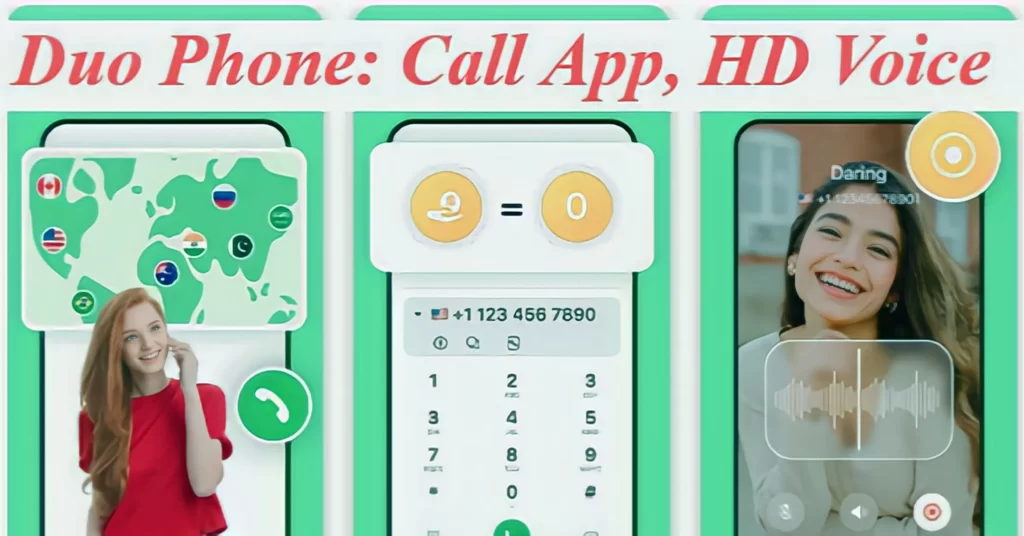 Duo Phone Call App, HD Voice