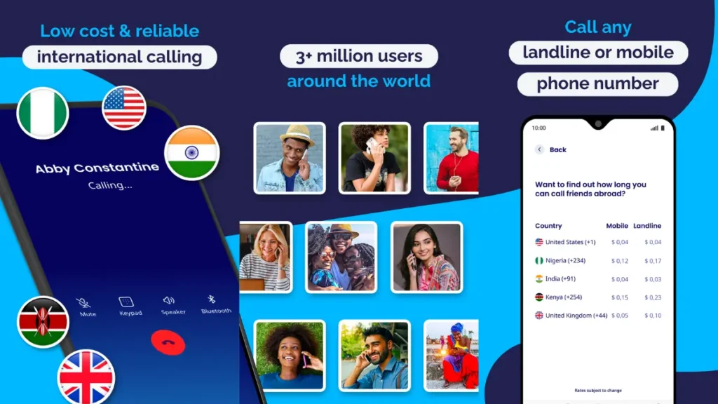 International calling app for free