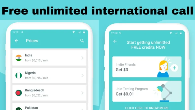 Play Store App Equivalent to Free Unlimited International Call