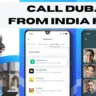 call dubai from india free