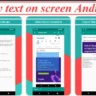 Copy text on Screen app free