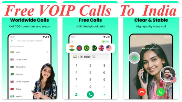 free voip calls to india app