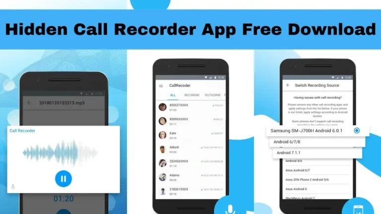 hidden call recorder app free download