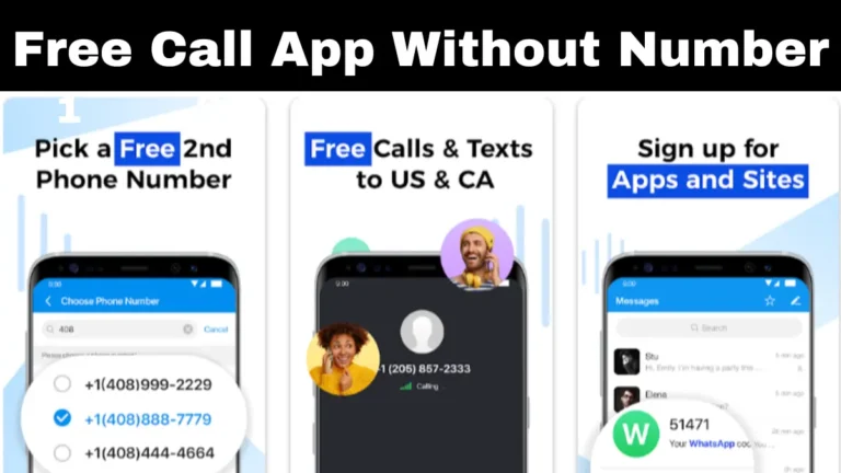 Free call app without number