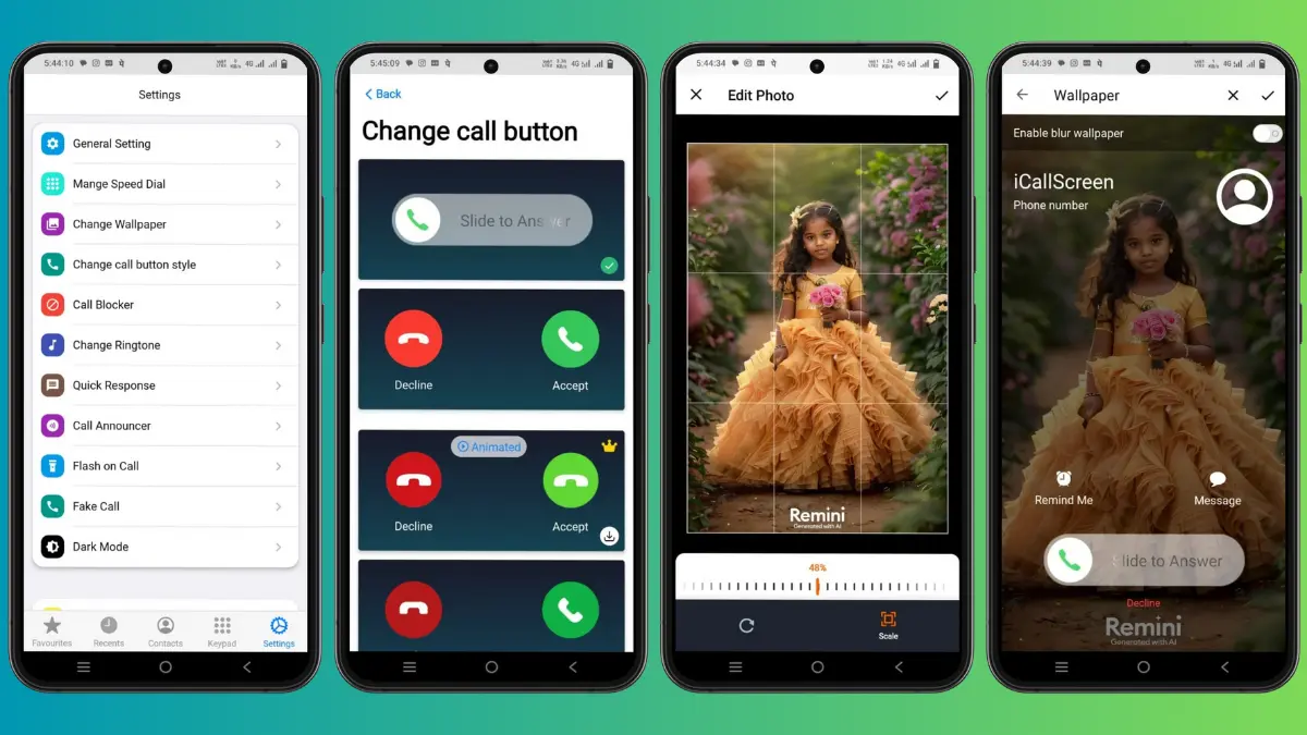 Play Store iCallScreen All Call Customization is Available