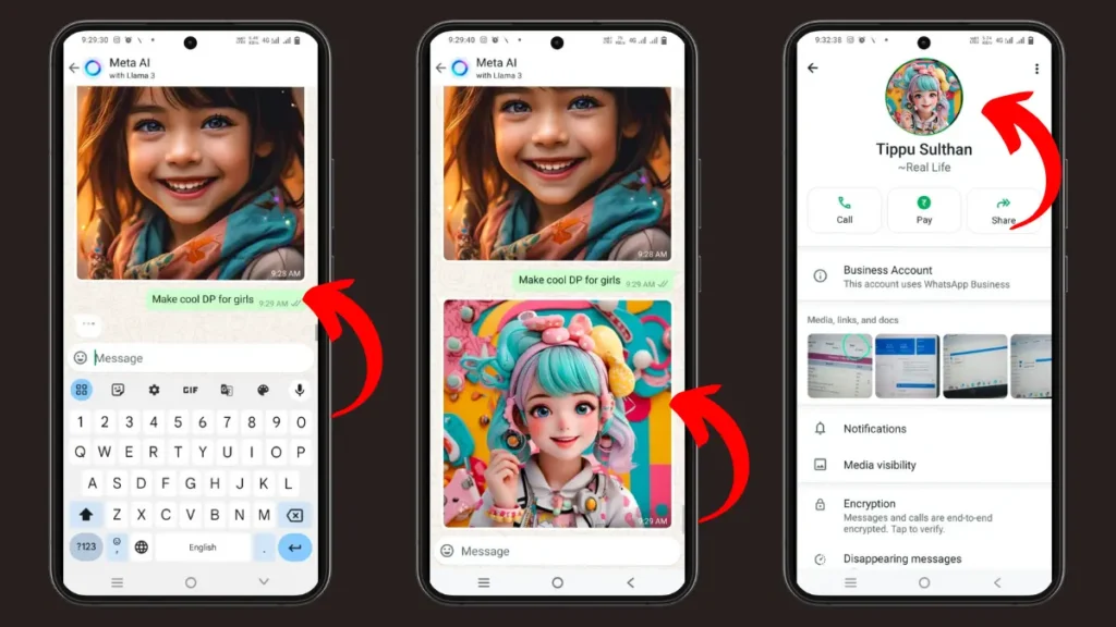 New Feature Coming to WhatsApp AI-Generated Profile Pictures - Ask Meta AI