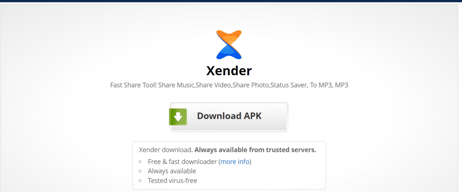 What Is Xender For Android APK? » App TN
