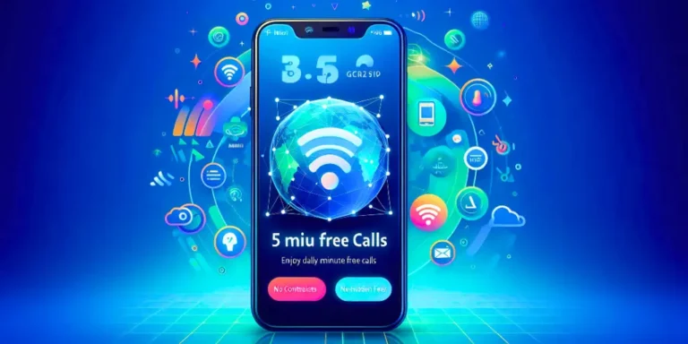 Enjoy Daily 5 Minute Free Calls Anywhere, Anytime!