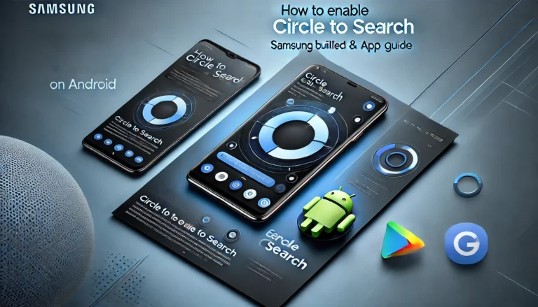 Enable Circle to Search on Android Samsung Built-in & App Setup Guide