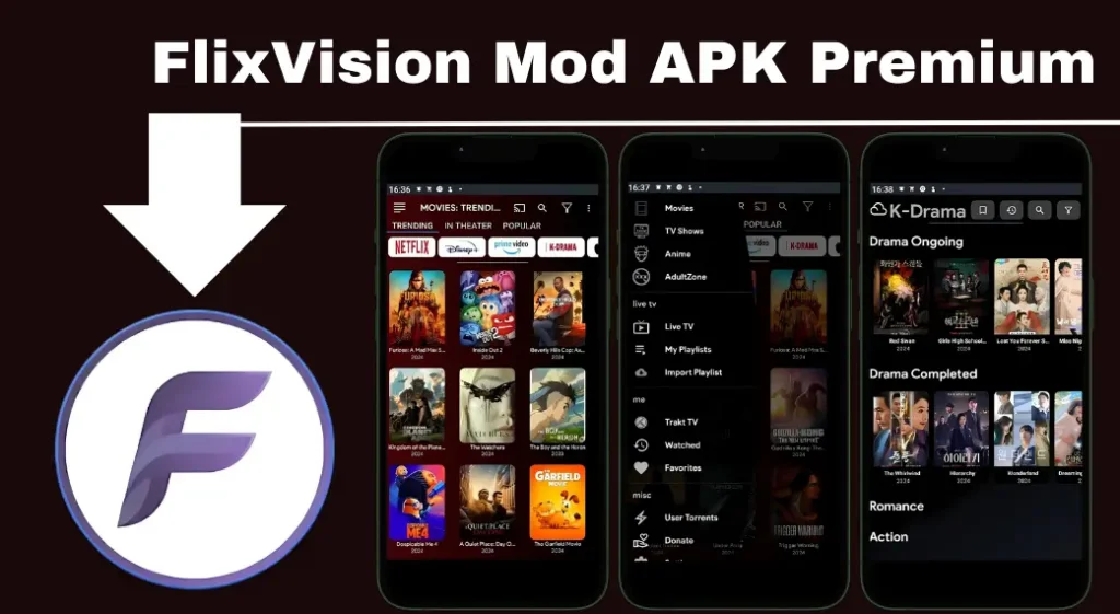 FlixVision Mod APK Premium