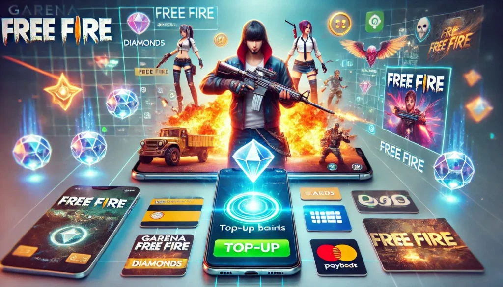 Recarga Free Fire Top-Up Diamonds Safely and Securely