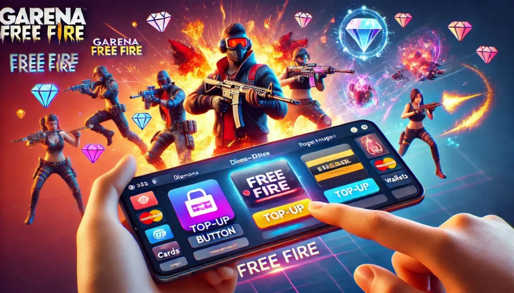 Recarga Free Fire Top-Up Diamonds Safely and Securely