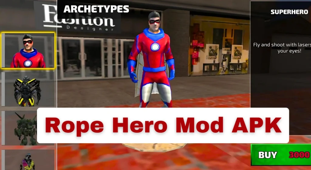 Rope Hero Mod APK