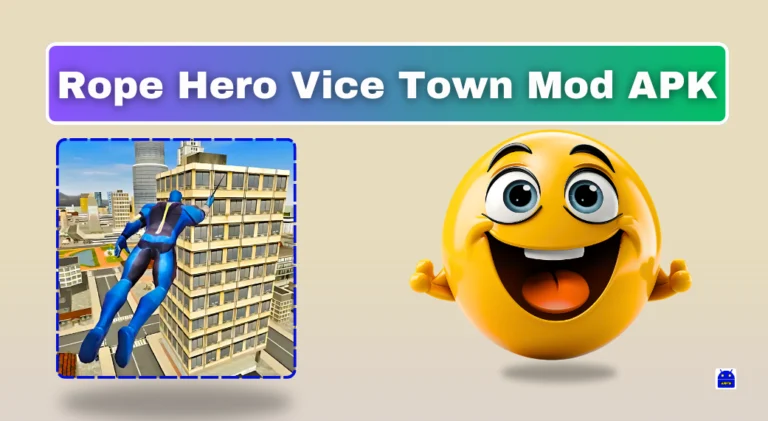 Rope Hero Vice Town Mod APK Download Unlimited Money, Gems & Risks