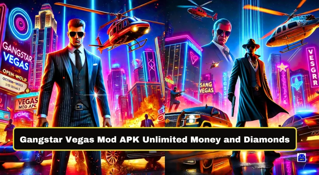 Gangstar Vegas Mod APK Unlimited Money and Diamonds