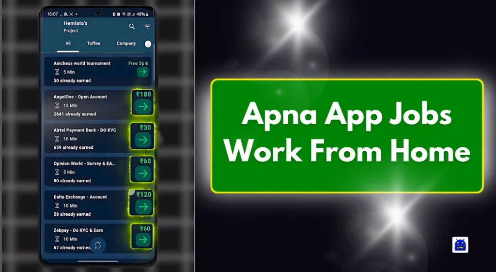 Apna App Jobs Work From Home