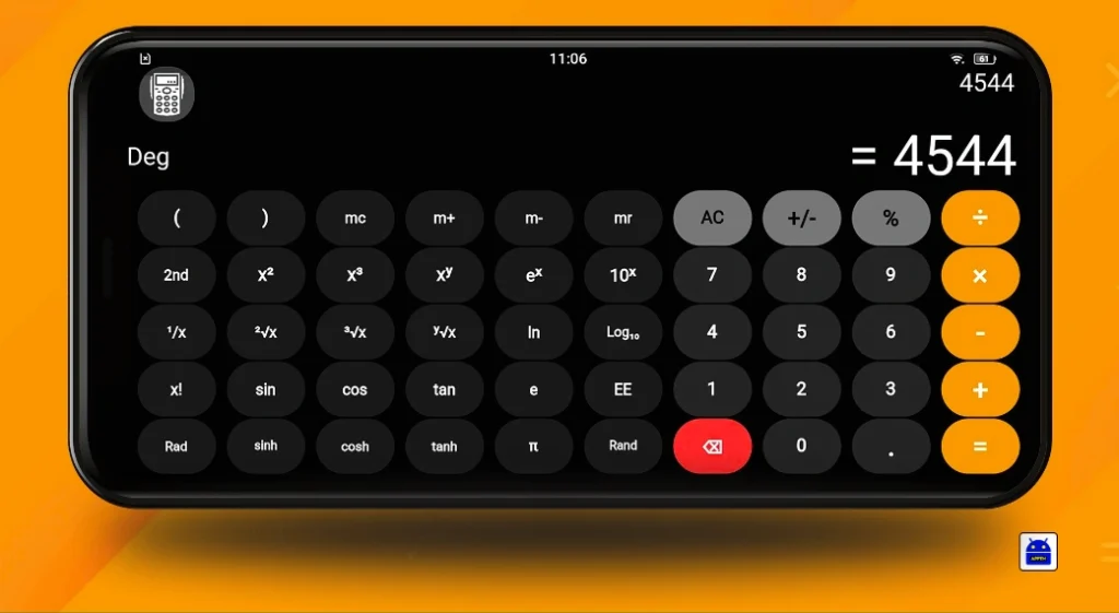 Download iOS 16 & 18 Calculator for Android iPhone UI