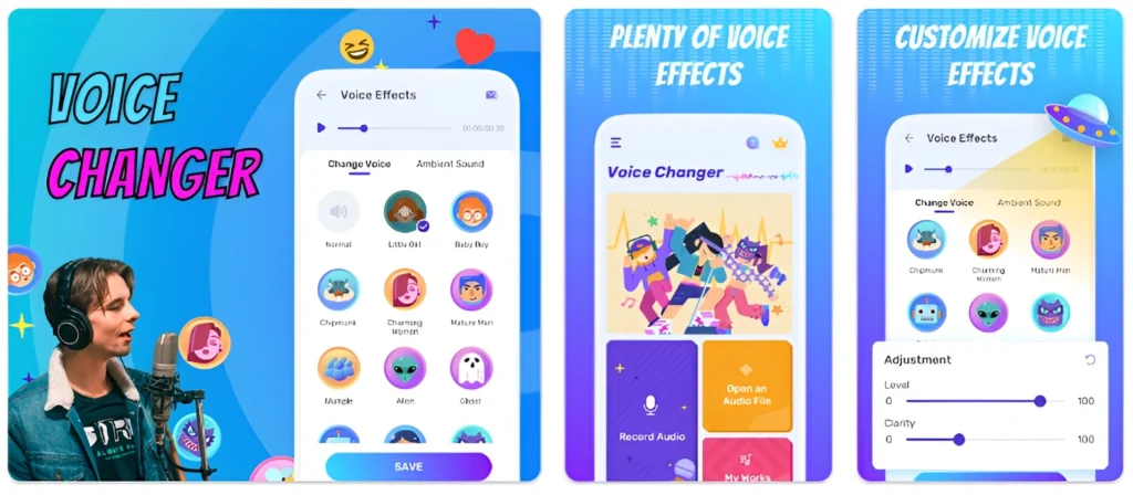 Voice Changer - Voice Effects (by Dairy App) (Best for Gaming & Streaming)