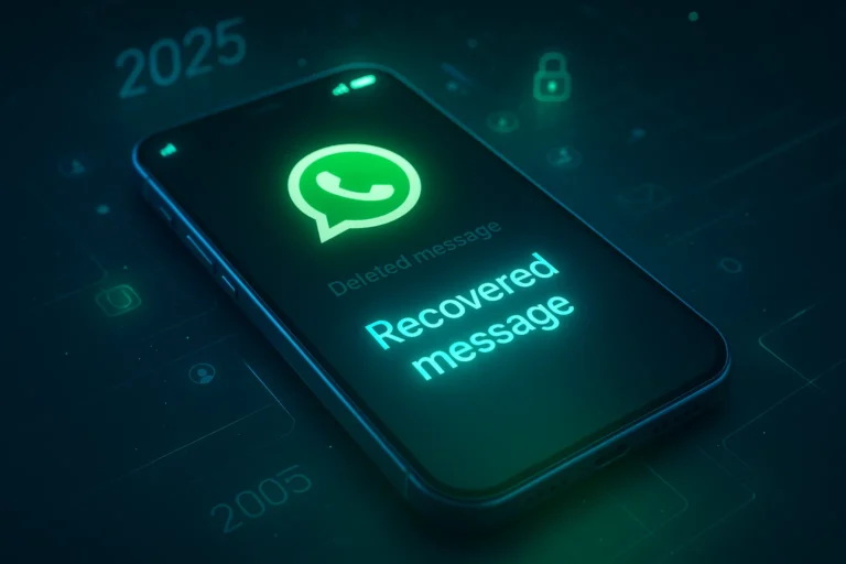 Recover Deleted WhatsApp Messages Without Backup 2025 Guide