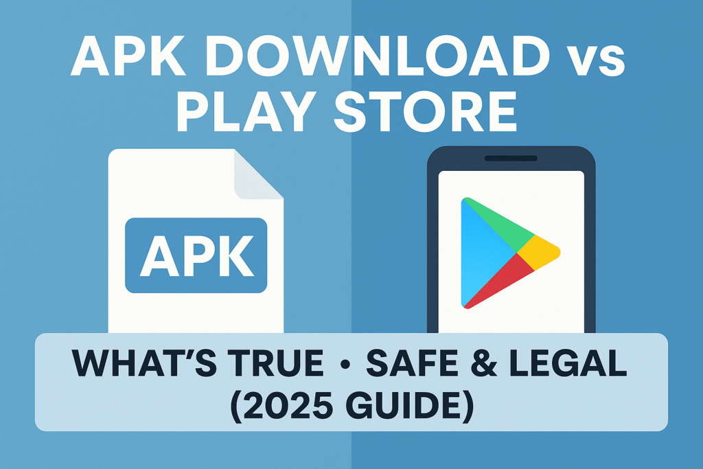 APK Download vs Play Store What’s True, Safe & Legal in 2025