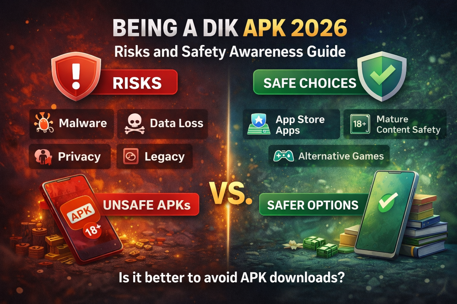 Being A Dik APK 2026 What It Is Risks Safe Guide Being A Dik Apk 2026 Featured