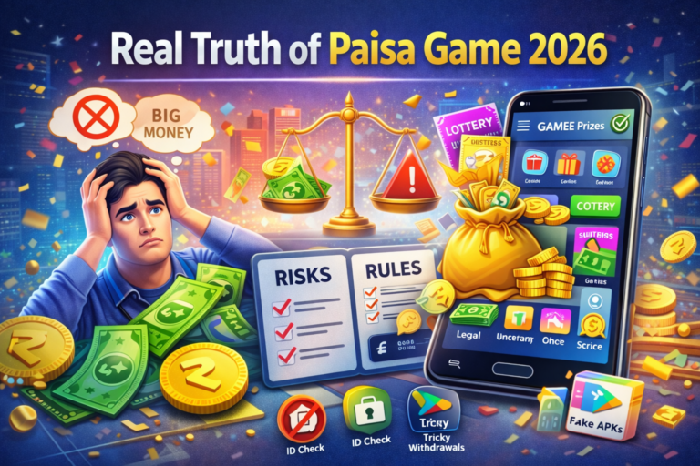 Real truth of paisa game 2026 earning app risks and safety guide