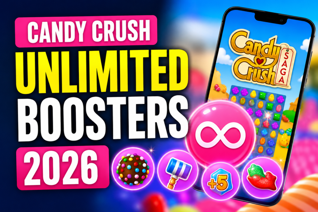 Candy Crush Unlimited Boosters 2026