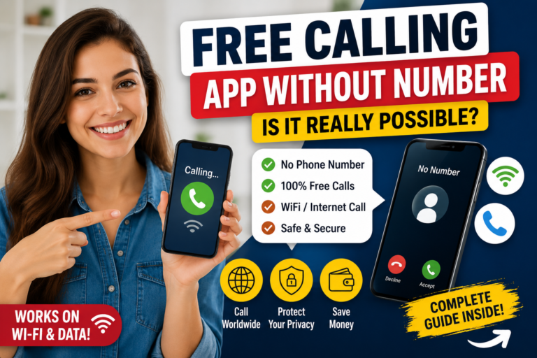 Free Calling App Without Number